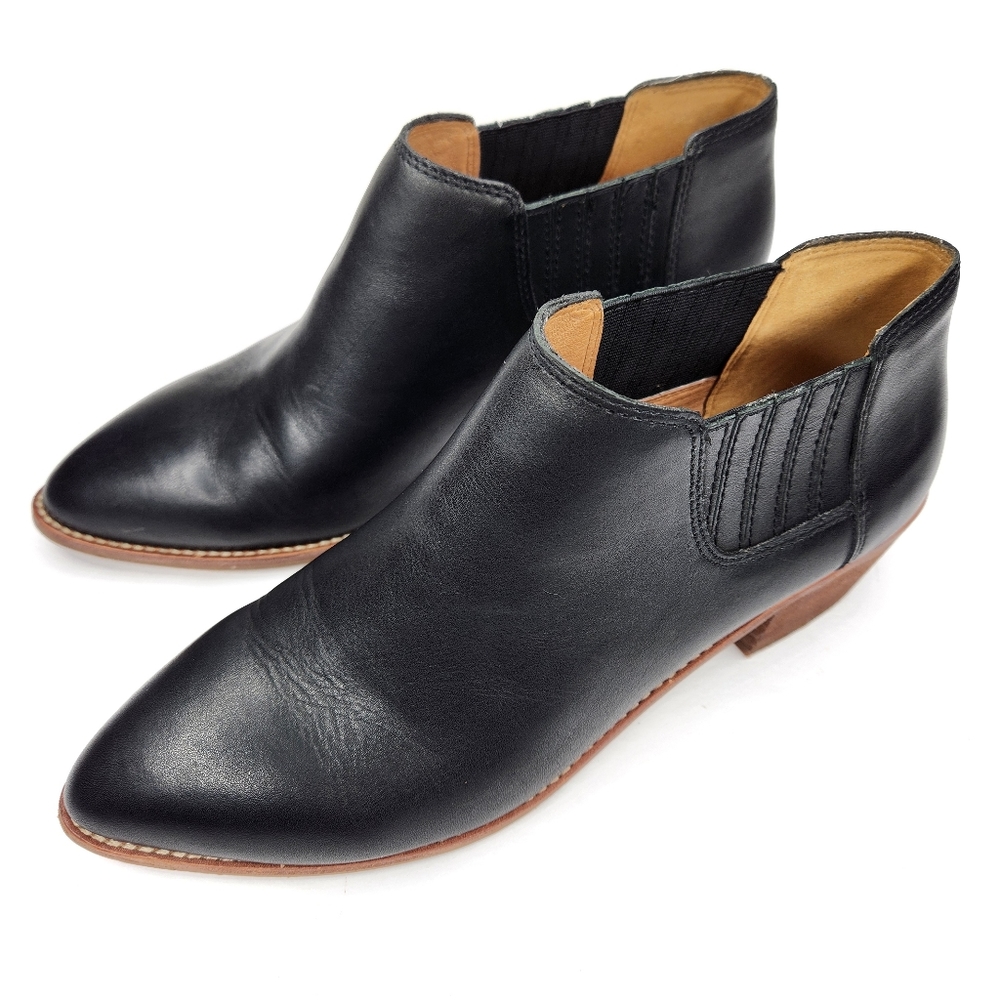Madewell Spencer Chelsea Ankle Boot Black Size 8.5 - Picture 2 of 8